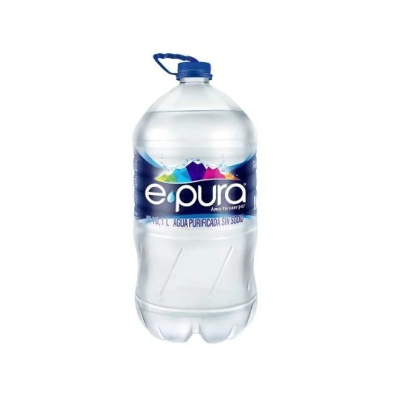 Agua Epura Purificada 10.1 L ( 2 Garrafones De 10 L) C\u