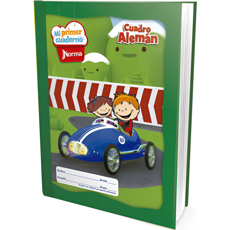 Cuaderno Norma Cosido Mi Primer Cuaderno Cuadro 14mm 50 Hoja Multicolor