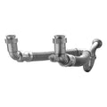 Trampa Flexible Coflex  Para Fregadero 2 Tarjas Gris
