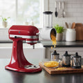 Rallador Y Rebanador Blanco Kitchenaid Para Batidora De Pie Rojo
