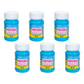 Pintura Acrílica Alta Calidad Color Turquesa 6 Pz De 35ml Turquesa