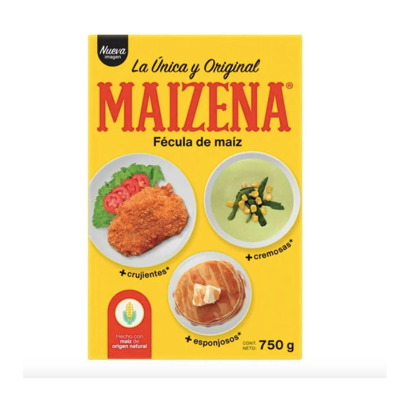 Fécula De Maíz Maizena Natural Regular 1 Pieza De 750gr