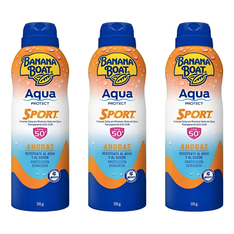 Protector Banana Boat Aqua Protect Sport Fps 50 1 Pz De 170g