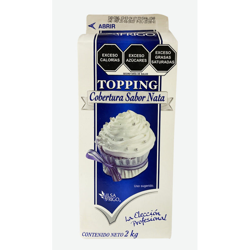 Ilse Frigo Topping Sabor Nata 2 Kg