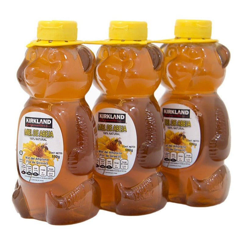 Kirkland Signature Miel De Abeja 3 Pzas De 680 G