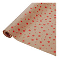Papel Kraft Diseño De Estrella 5 Rollos De 65cm X 5m Kraft Papel Kraft Diseño De Estrella