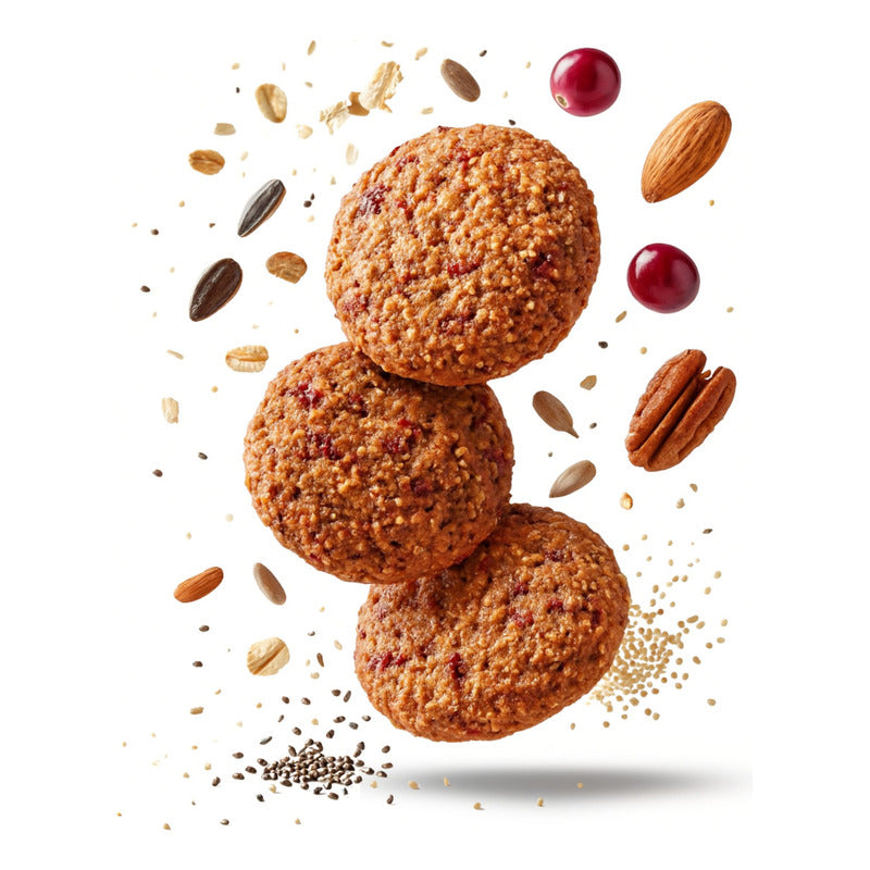 Galletas Taifeld's Super Cookies Con Arándano Y Miel 630g Sin Conservadores