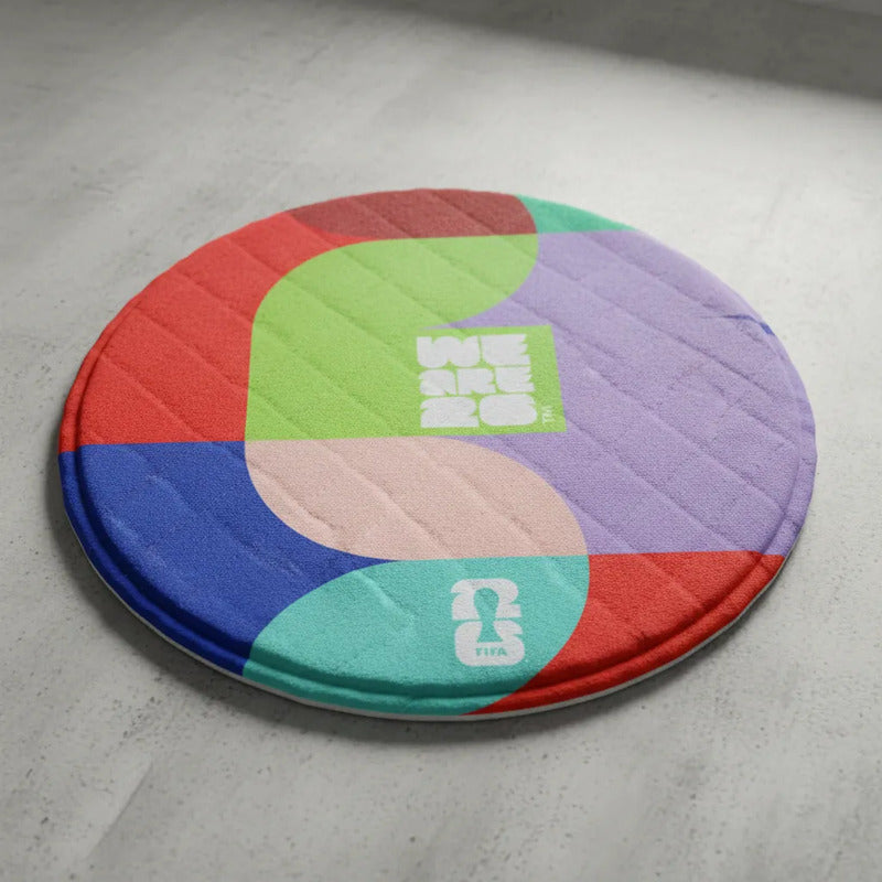 Fifa Tapete Refrescante Diseño Fútbol Para Perro, Chico Colores