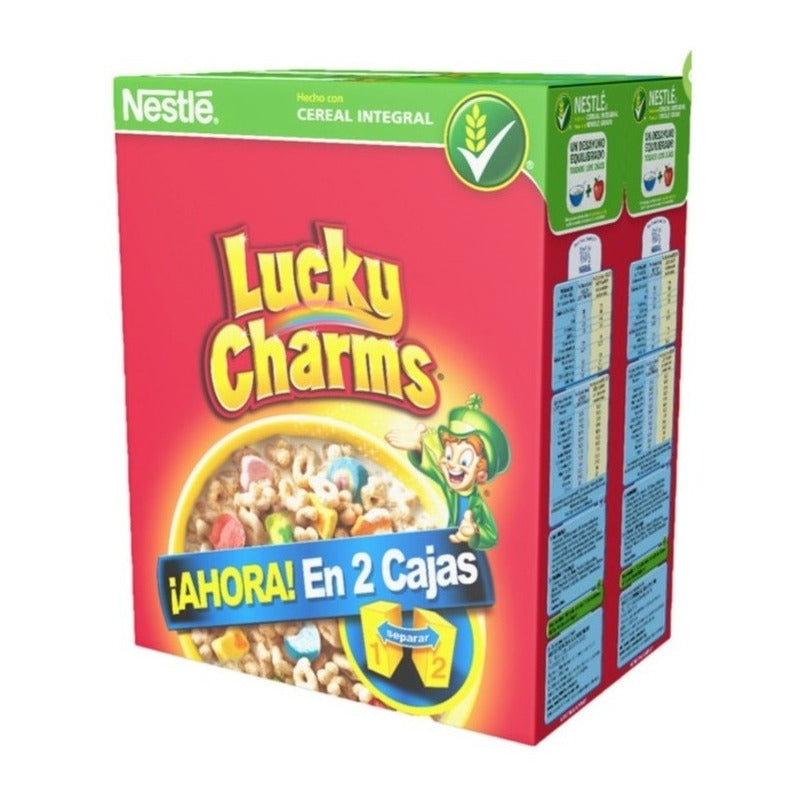 Cereal Lucky Charms 2 Cajas De 652gr C/u (1.304 Kg)