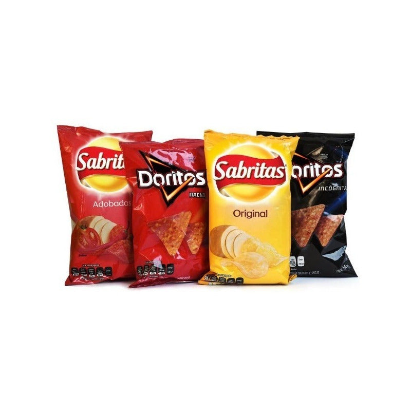 Papas Sabritas Surtidas Clásico De 54 G C/u (30piezas)