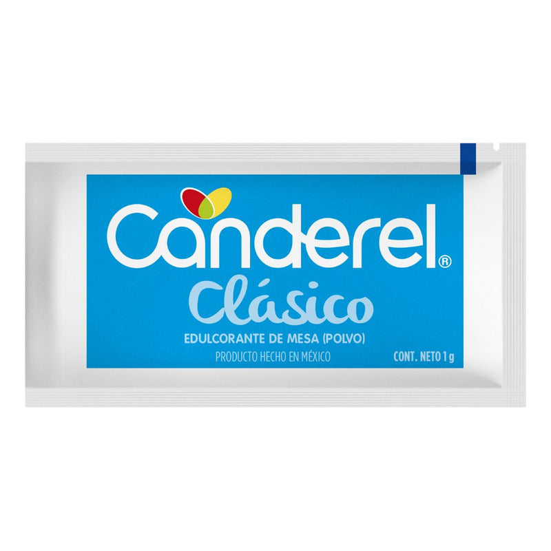 Edulcorante De Mesa En Polvo Clásico Canderel 200 Sobres De 1g C/u