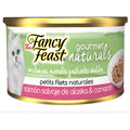 Fancy Feast Gourmet Naturals P/gato Salmón/camaron 6pz D 85g