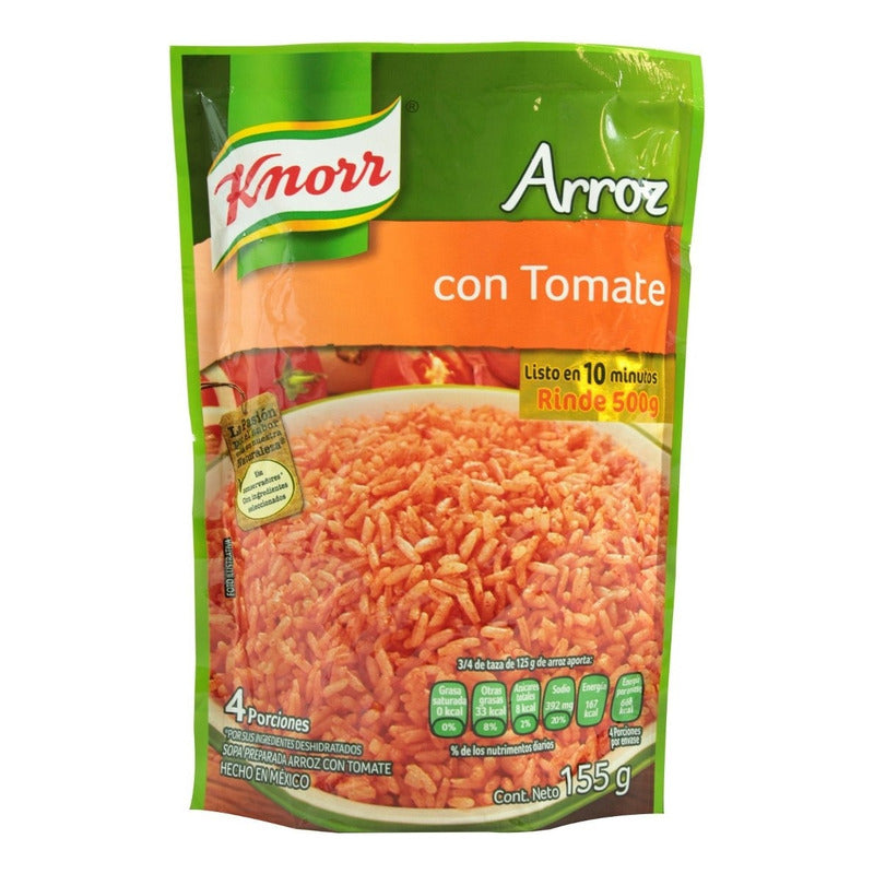 Knorr Arroz Con Tomate 155g (3 Piezas)
