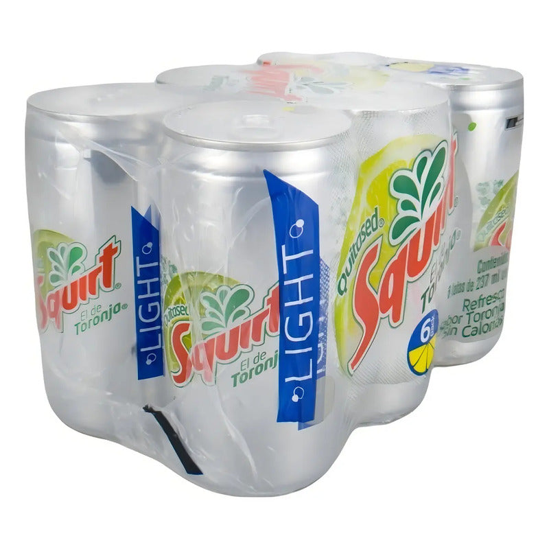 Refresco Squirt Toronja Light 6 Pack 237ml