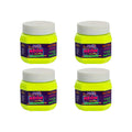 Pintura Acrílica Amarillo Neón 4 Piezas De 240ml Amarillo Neón