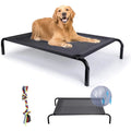 Catre Luzmascota Para Perro Y Gato S, Plegable Y Lavable De Poliéster Negro Cama Para Perro
