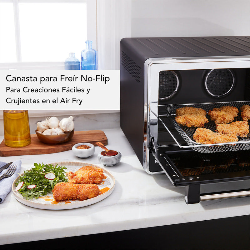 Kitchenaid Horno Eléctrico Con Airfry 12 Funciones Color Negro