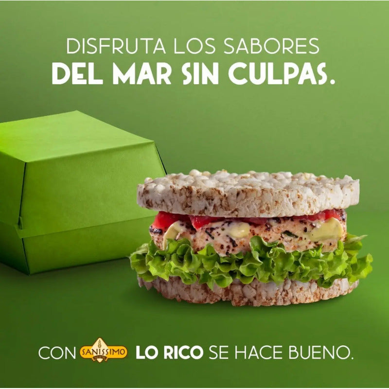Galletas Arroz Y Quinoa Saníssimo 360g Snack Saludable