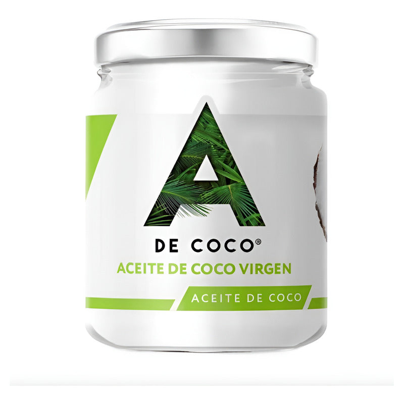 Aceite De Coco A De Coco Extra Virgen 3 Piezas De 420ml