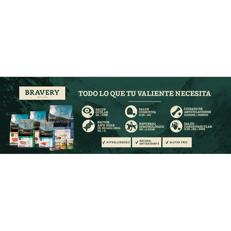 Bravery Pollo Mini Adulto 7 Kg