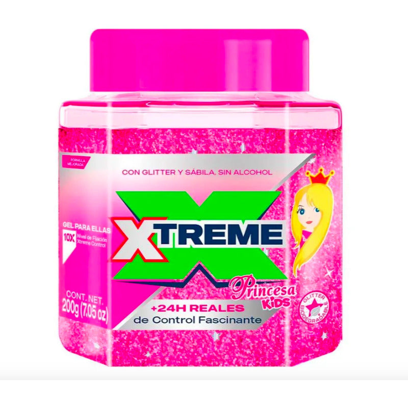 Gel Para Peinar Xtreme Princesa 6 Piezas De 200g