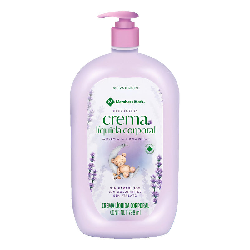 Crema Liquida Corporal Aroma A Lavanda Members Mark 798 Ml