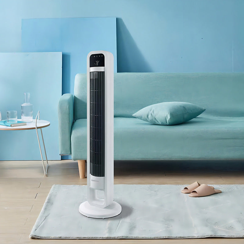 Ventilador De Torre Omnibreeze 4 Velocidades Con Control Remoto 26 Cm Blanco Plástico 0