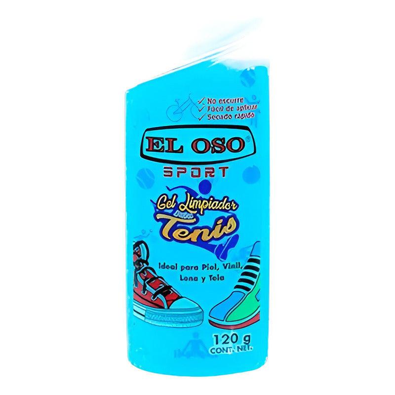 El Oso Gel Limpiador Para Tenis 120g (4 Pzs)