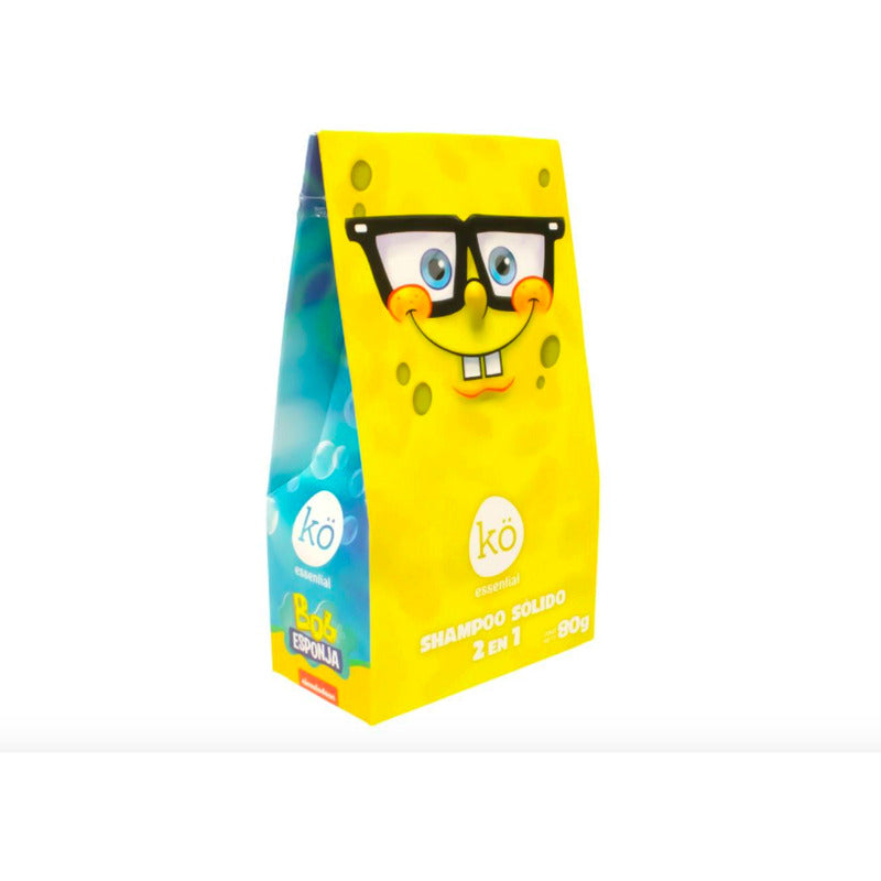 Shampoo Sólido 2 En 1 Kö Essential Bob Esponja 80 G