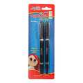 Marcador Doble Punta 5 Pack De 2pz Negro