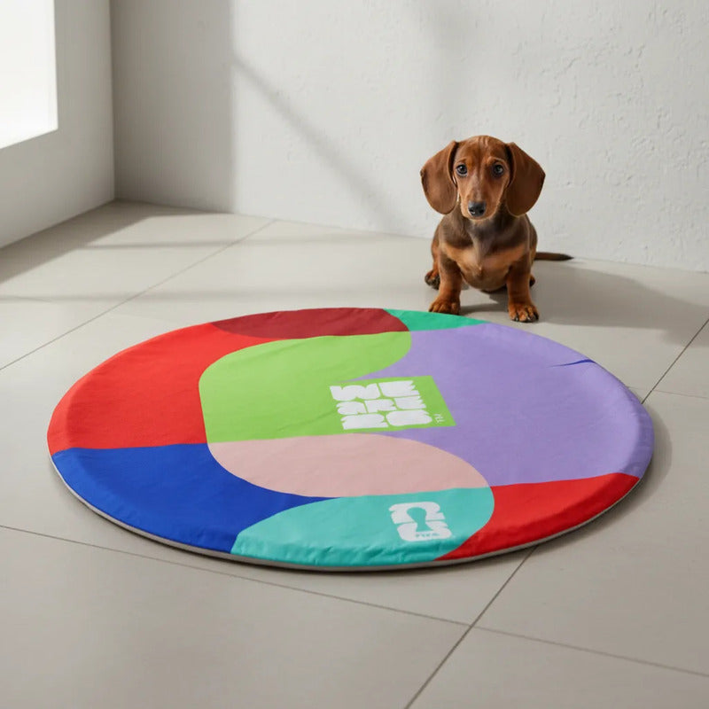 Fifa Tapete Refrescante Diseño Fútbol Para Perro, Chico Colores