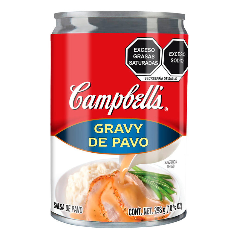Salsa Gravy Para Pavo Campbells 290 Grs (2pzs)