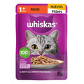 Alimento Húmedo Whiskas Fillets De Pavo Para Gato Adulto, Pack De 24 Sobres