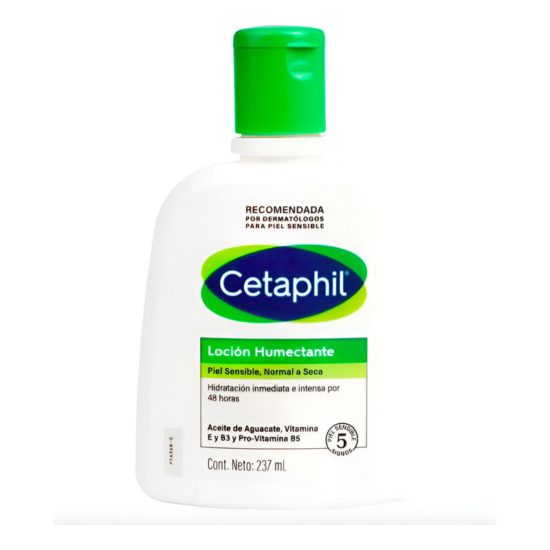 Crema Corporal Cetaphil Humectante 2 Piezas De 237ml Sin Fragancia