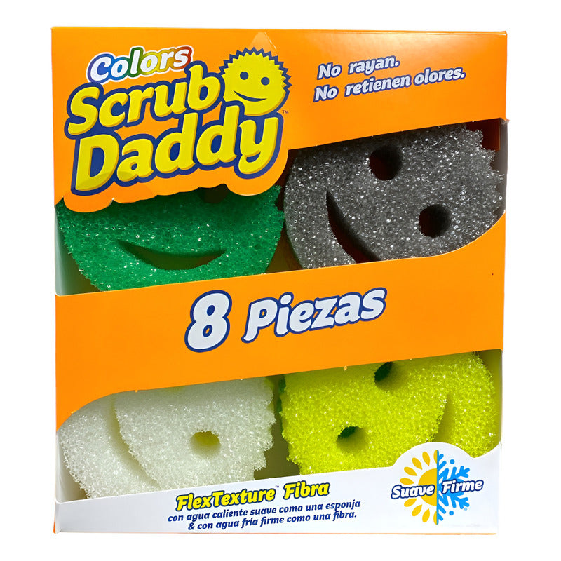 Scrub Daddy 8 Colores Pzas