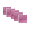Hoja De Fomi Diamantado Color Rosa De 23x30cm 15 Piezas