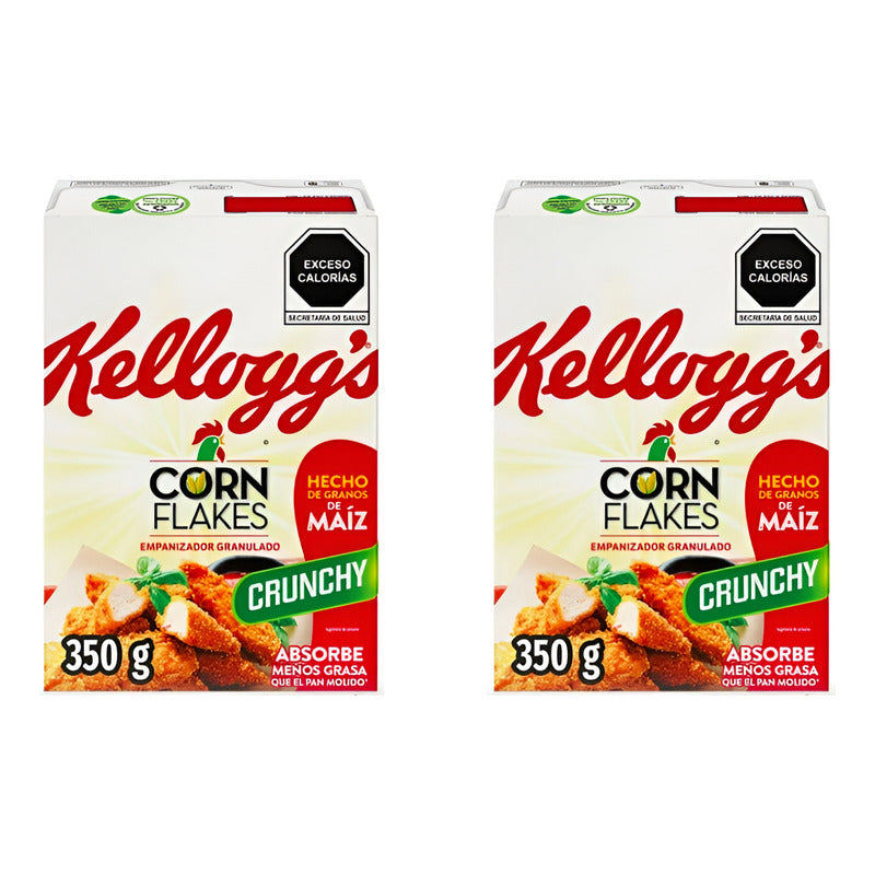 Empanizador Crunchy Kellogg's Corn Flakes 2 Piezas De 350gr
