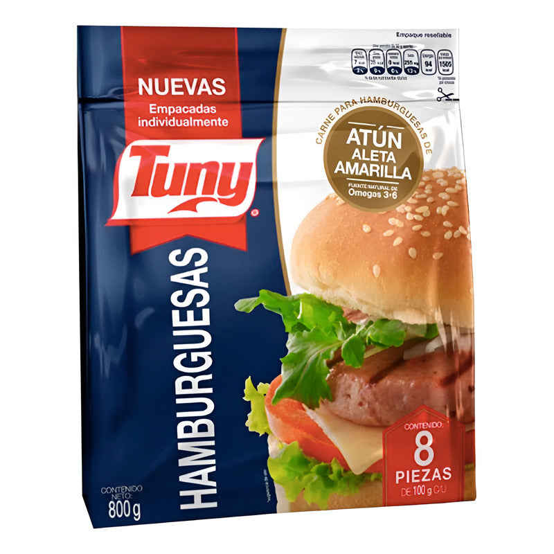 Atún Tuny Hamburguesa 2 Bolsas De 800grs