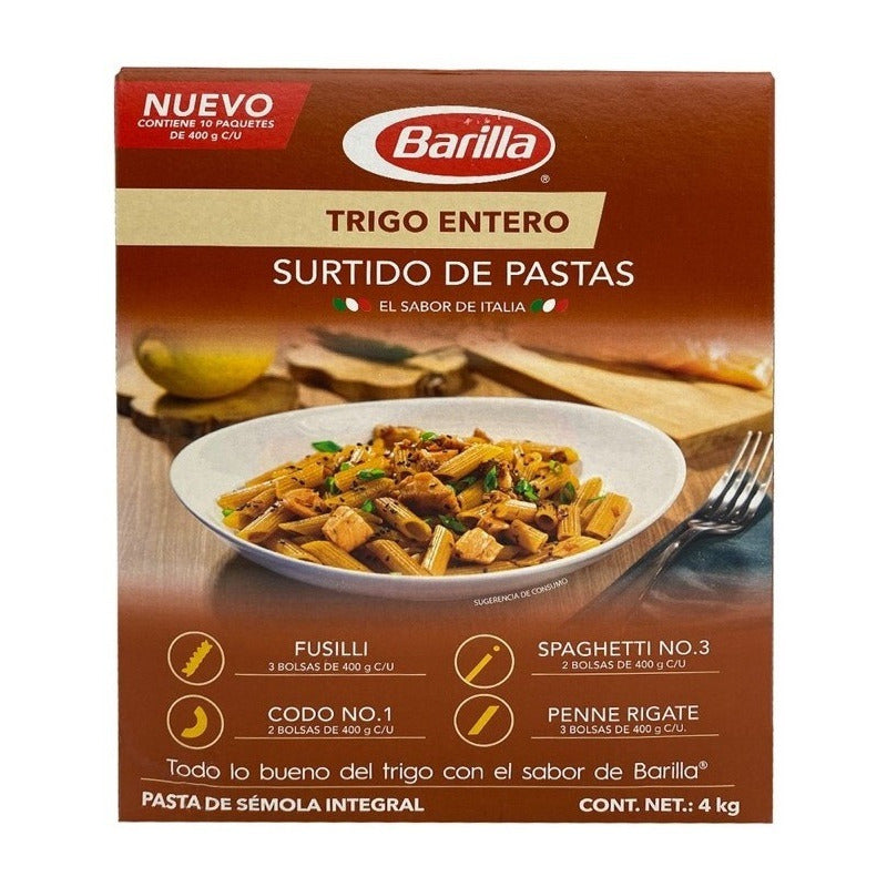 Pastas De Trigo Barilla Surtidas 10/400gr
