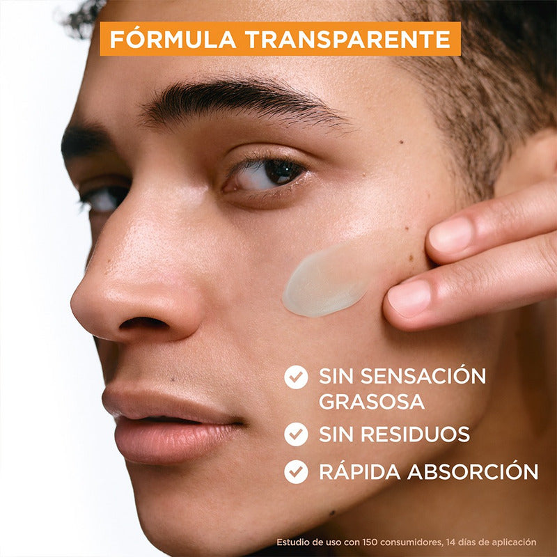 Garnier Express Aclara Anti-imperfecciones Crema Gel Matificante Con Niacinamida, Vitamina C Y Ácido Salicílico, 48h De Hidratación Y Control De Oleosidad, 50 M Grasa Día/noche