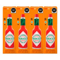 Salsa Tabasco Mc Ilhenny 4 Piezas De 60 Ml