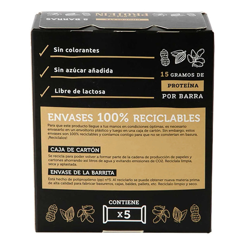 Wild Protein Barra De Proteína Sabor Chocolate  225 G