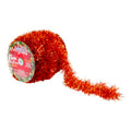 Escarcha Metálica Color Naranja 3 Carretes De 9cm X 30m