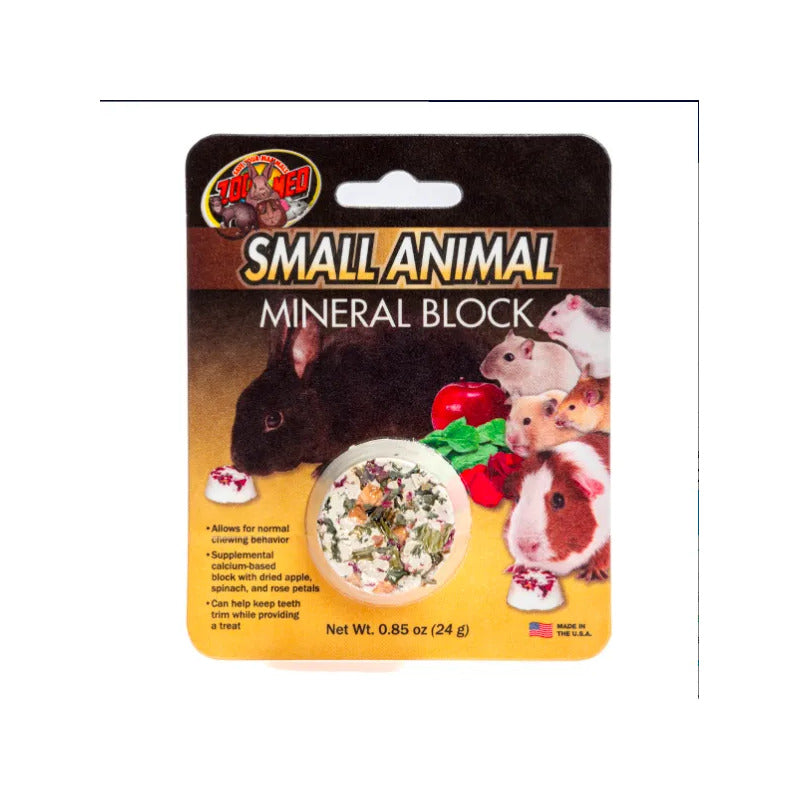 Zoo Med Bloque Mineral Para Pequeños Mamíferos, 24 G.