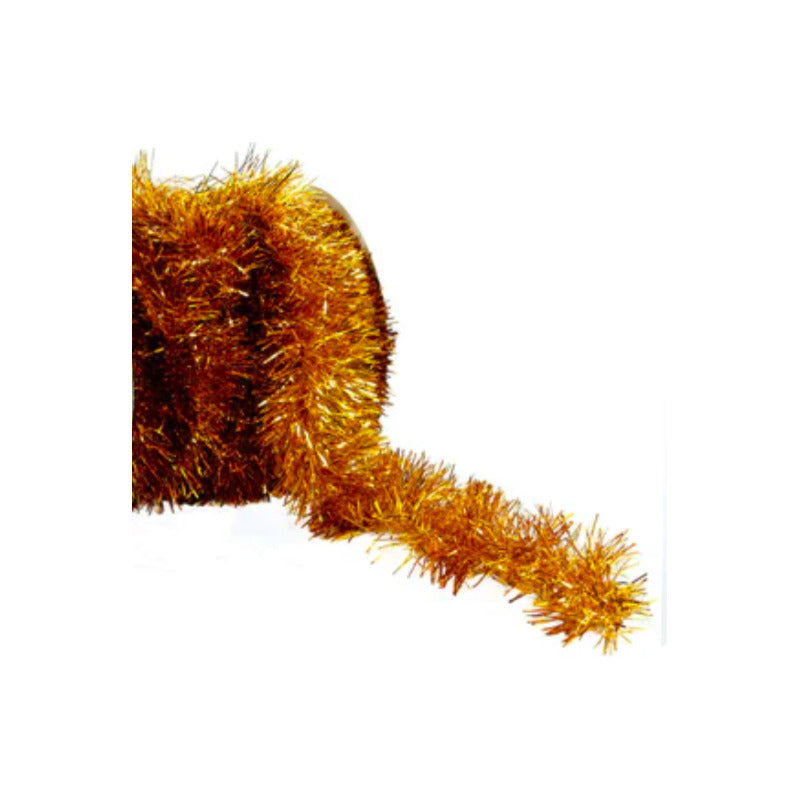 Guía De Escarcha Color Oro 12 Piezas De 9cm X 2m
