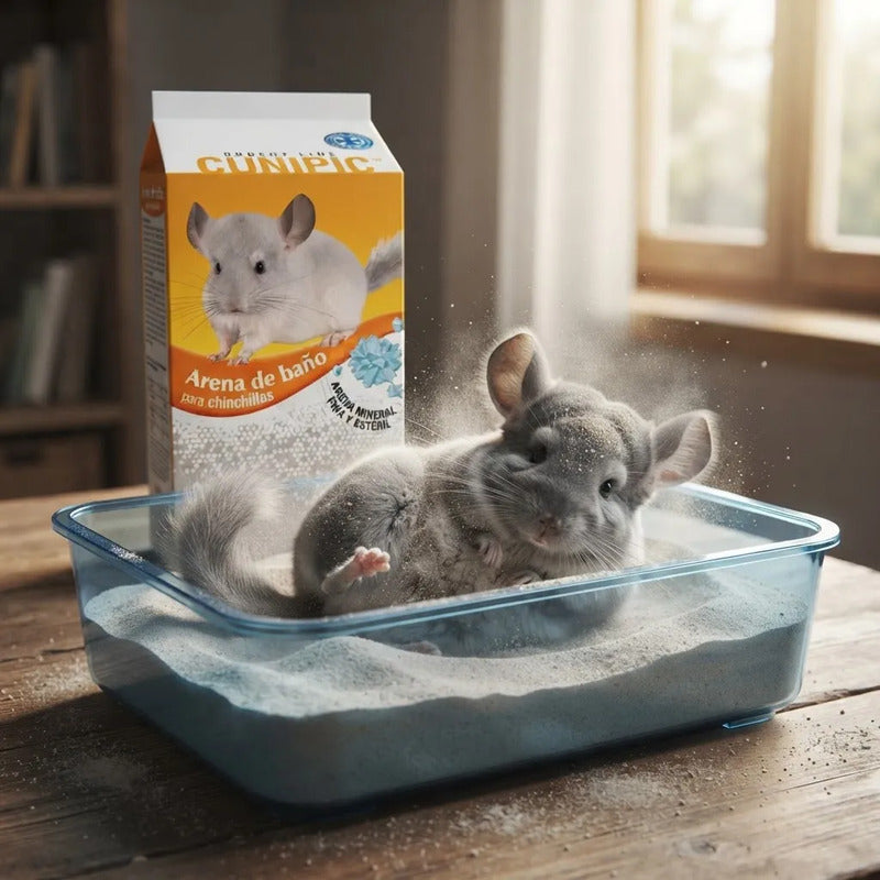 Cunipic Arena De Baño Para Chinchilla, 1 Kg