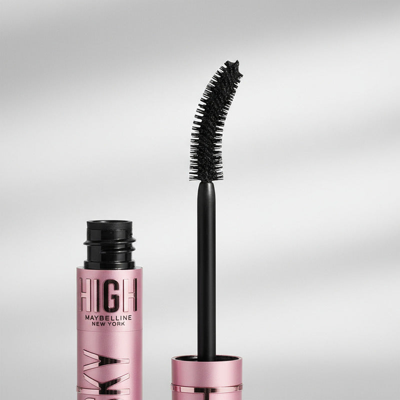 Mascara Para Pestañas Sky High Waterproof Maybelline 3 Pzas Blackest Black Waterproof