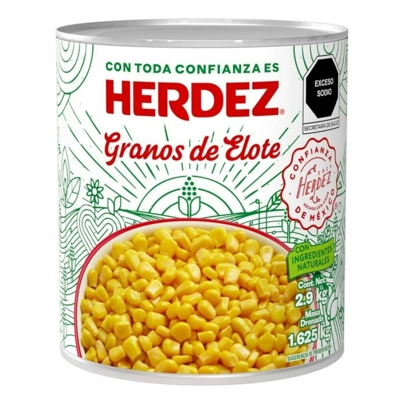 Granos De Elote Herdez 2.9 Kg