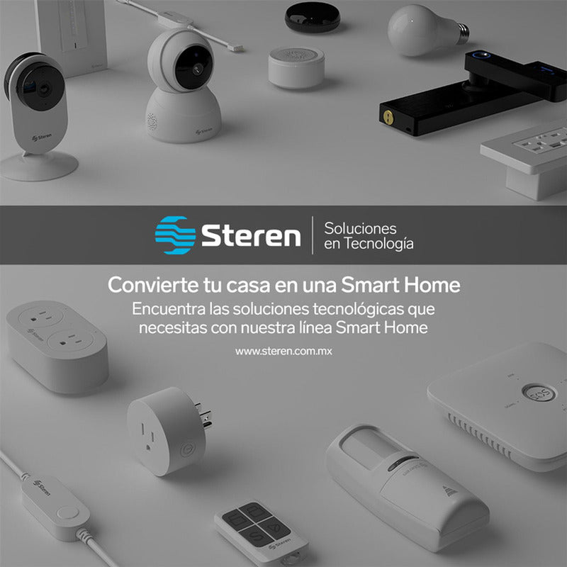 Steren Shome-141 Sensor De Movimiento (pir) Wi-fi Blanco
