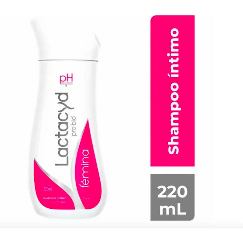 Shampoo Íntimo Lactacyd Pro Bio Fémina Floral 1 Pza De 220ml